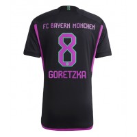 Camiseta Bayern Munich Leon Goretzka #8 Visitante Equipación 2023-24 manga corta